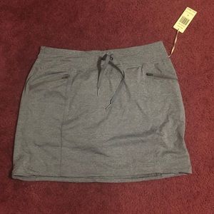Gray tennis shorts